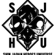 Pictured is the logo for the Shin Japan Heroes Universe.